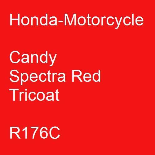 Honda-Motorcycle, Candy Spectra Red Tricoat, R176C.